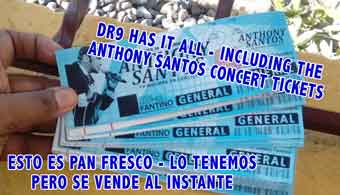 Anthony Santos concert tickets